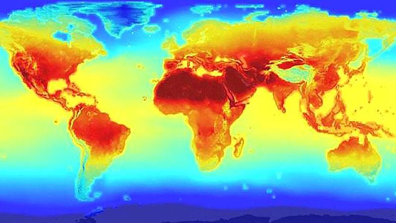 What the planet will look like in 2100