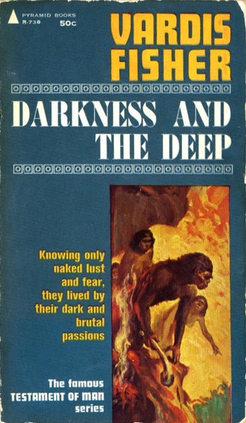 Illustration for article titled Box Of Paperbacks Book Club: Darkness And The Deep by Vardis Fisher (1943)