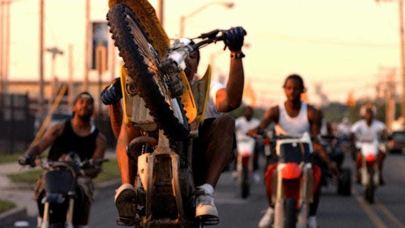 Illustration for article titled Without clear agenda, 12 O’Clock Boys examines Baltimore dirt-bike culture