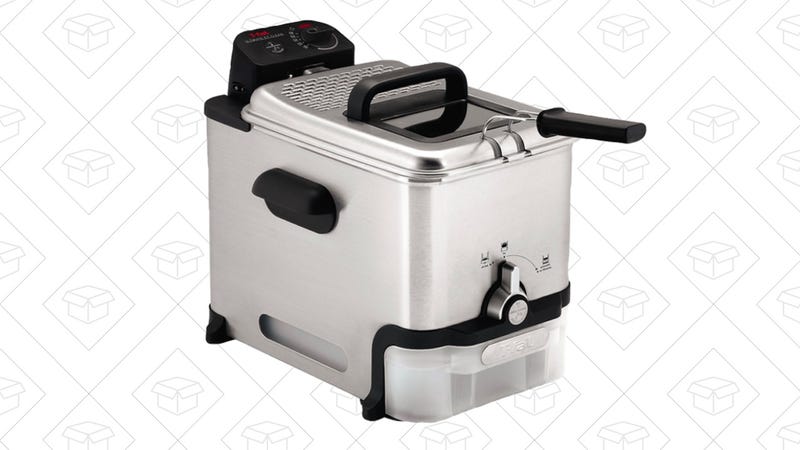T-fal Fry Basket Stainless Steel Immersion Deep Fryer | $60 | Amazon