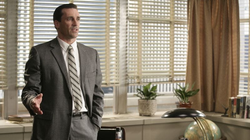 Illustration for article titled We travel back to the heady days of 2007 as our TV Club Classic reviews of Mad Men’s first season begin
