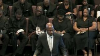 Service for Troy Davis in Savannah, Ga. (MSNBC)