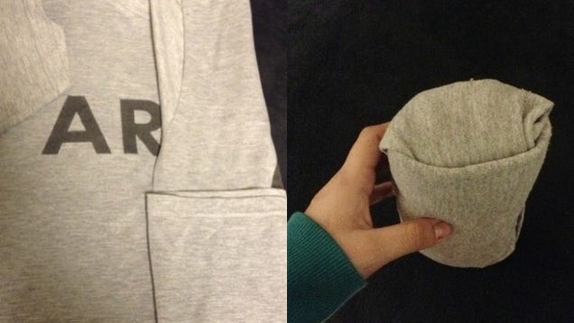 folding shirts for packing