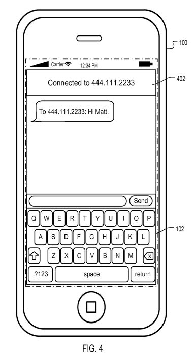 Illustration for article titled Apple Patents In-Call Messaging and File Transfer