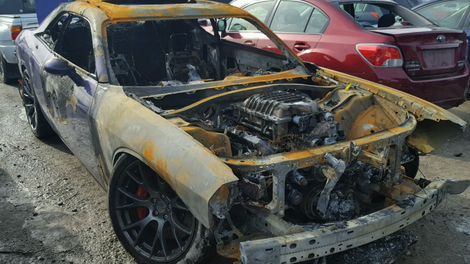This Rust Wrapped Dodge Challenger Srt Hellcat Is Making