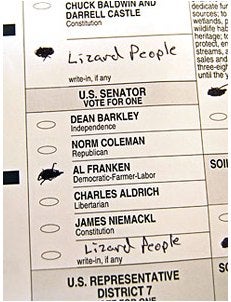 Illustration for article titled I Voted for the Lizard People Too!