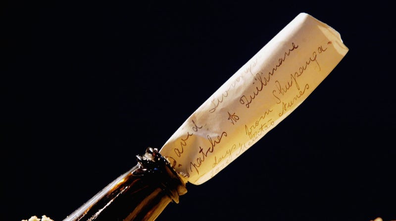 Illustration for article titled Alaska man discovers Soviet message in a bottle, 50 years later