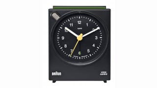 Illustration for article titled Daily Desired: You Can Tell This Beautiful Braun Alarm Clock to Shut Up on the Weekend
