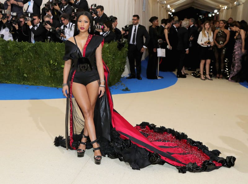 Nicki Minaj attends Costume Institute Gala at the Metropolitan Museum of Art on May 1, 2017, in New York City. (Neilson Barnard/Getty Images)