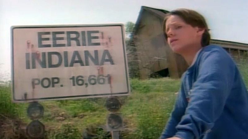 Illustration for article titled Eerie, Indiana, "Reality Takes A Holiday"