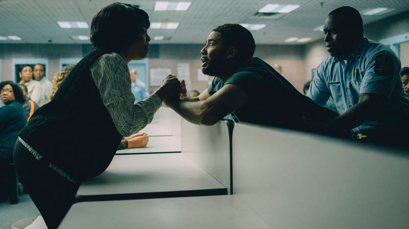 Niecy Nash (left) and Jharrel Jerome