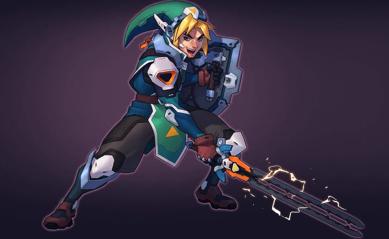 Illustration for article titled If Link Was An Overwatch Character...