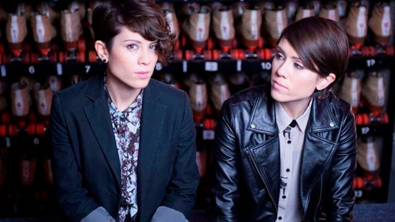 tegan and sarah walking with a ghost