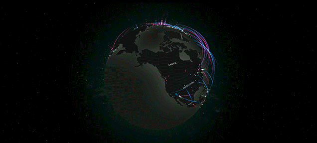 Watch Every Cyber Attack in the World in Real Time