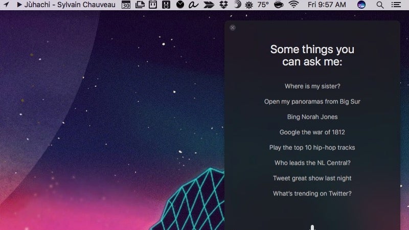 photo of Here's a Big List of macOS Sierra Specific Questions You Can Ask Siri image