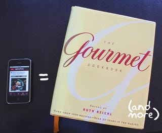 Illustration for article titled Reason #1 To Get Epicurious iPhone App: Entire Contents of Big Yellow Cookbook