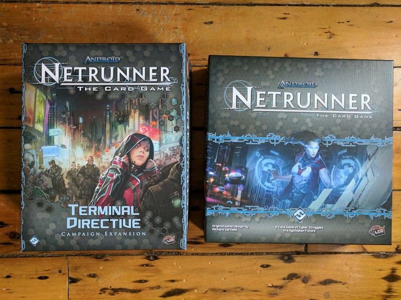 Afbeeldingsresultaat voor netrunner terminal directive unboxing