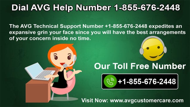 Illustration for article titled Dial AVG Help Number 1-855-676-2448