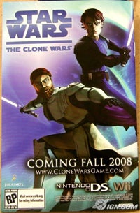 Illustration for article titled Clone Wars Title For Wii, DS In The Fall