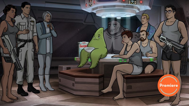 Illustration for article titled Space smells like a giant bag of assholes in Archer's latest, weirdest reinvention yet