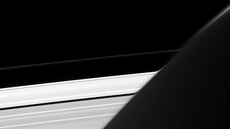 Illustration for article titled What Is This Weird Bend in Saturn’s Rings?