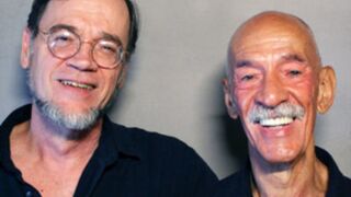 A.P. Tureaud Jr. (right) and friend Steven Walkley (NPR)