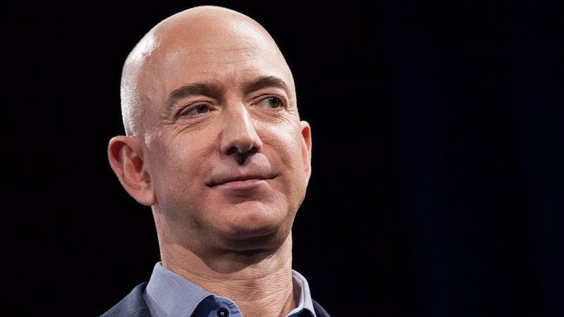 Jeff Bezos, founder and CEO of Amazon.