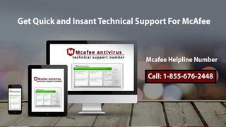 Illustration for article titled McAfee Technical Support Number 1-855-676-2448