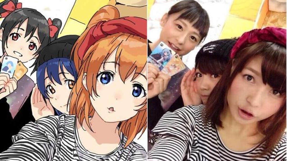 turning real people into anime art