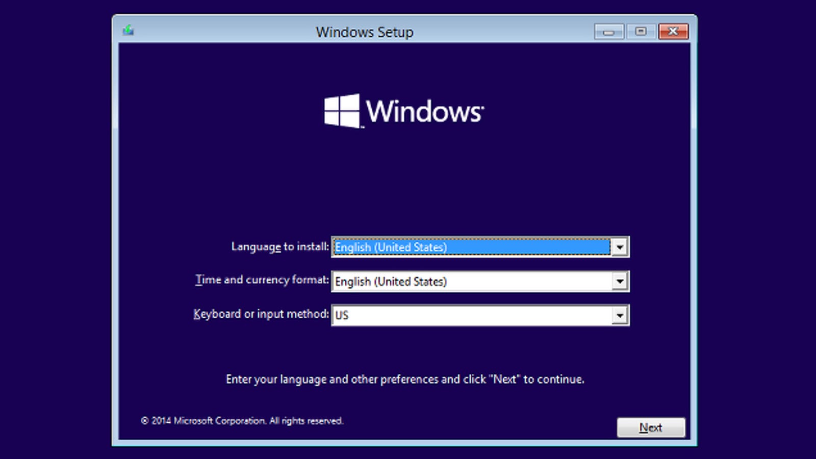 clean install windows 10 download