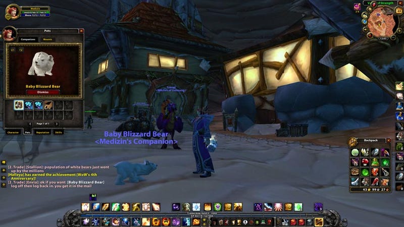 Illustration for article titled Blizzard Celebrates World Of Warcraft's 4th Anniversary With Baby Bears