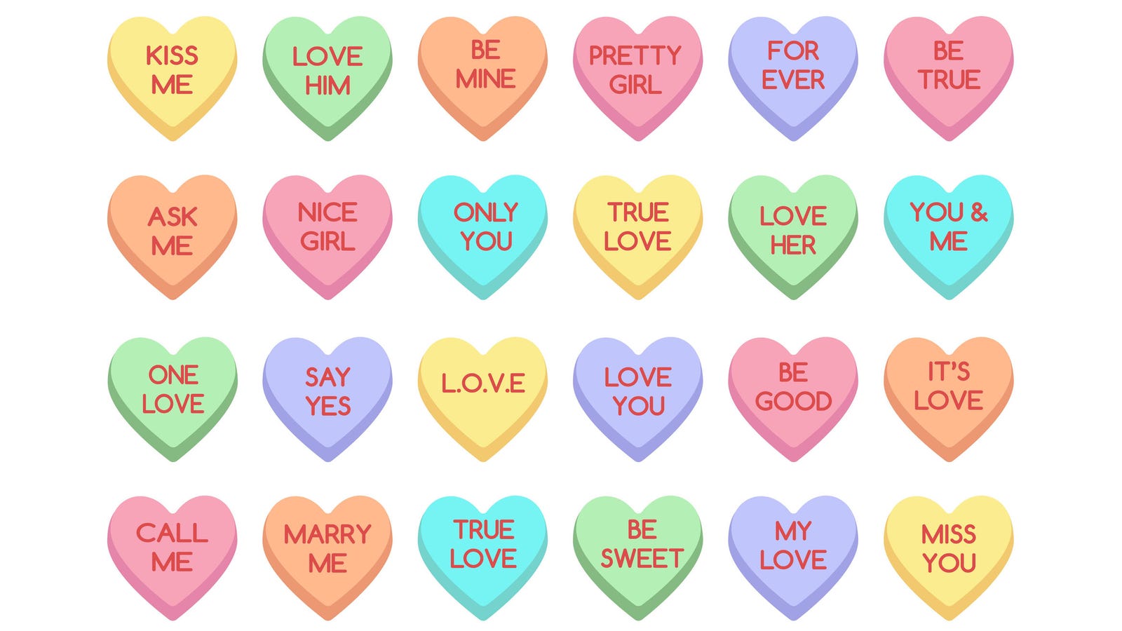 Map of states' favorite Valentine's candies reveals a ...