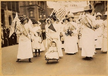 Illustration for article titled Well Done, Sister Suffragettes