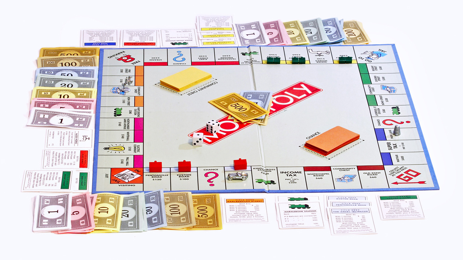 all original monopoly pieces