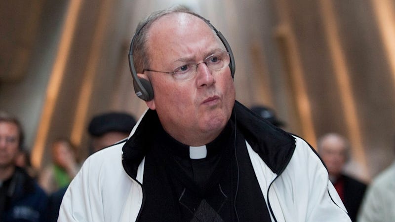 Illustration for article titled James Carville’s Daughter Has a Great Plan for Showing-Up Cardinal Timothy Dolan