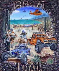 Illustration for article titled Insane-Looking Mexican Road Race Gets Video Game