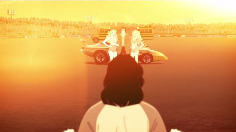 Illustration for article titled The good stuff hangs out in the garage on this week’s Moonbeam City