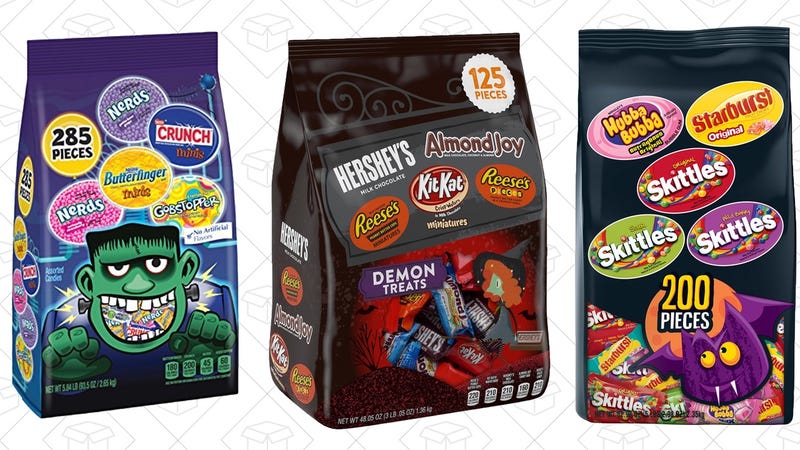 Illustration for article titled Amazon's Scaring Up Discounts On Dozens of Bags of Halloween Candy