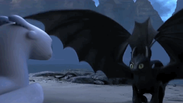 The<i> How To Train Your Dragon 3 Trailer Gives Us a Bearded Hiccup and a Dragon Mating Dance