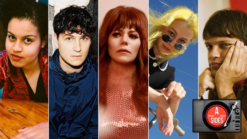 Eva Moolchan, a.k.a. Sneaks (Photo: Stephanie Severance); Ezra Koenig of Vampire Weekend (Photo: Monika Mogi); Jenny Lewis (Photo: Autumn de Wilde); Phoebe Bridgers of Better Oblivion Community Center (Photo: Nik Freitas); and William Tyler (Photo: Chantal Anderson)