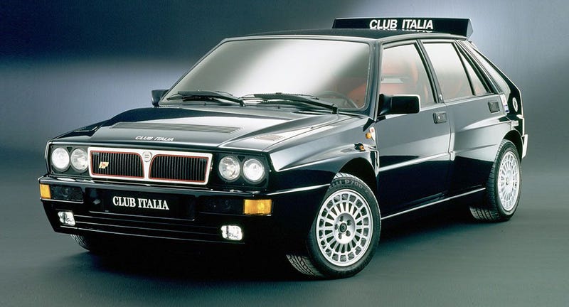 Illustration for article titled Watch Jason Drive A Lancia Delta HF Integrale Live Right Now