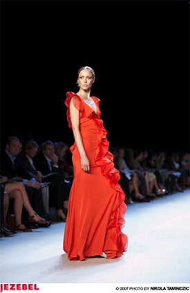 Illustration for article titled Zac Posen, Donna Karan, Heatherette: The Critics "Speak"