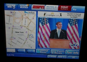 Illustration for article titled Backseat Nav/Entertainment Screen Distracts NYers from Cabbie Hoonage