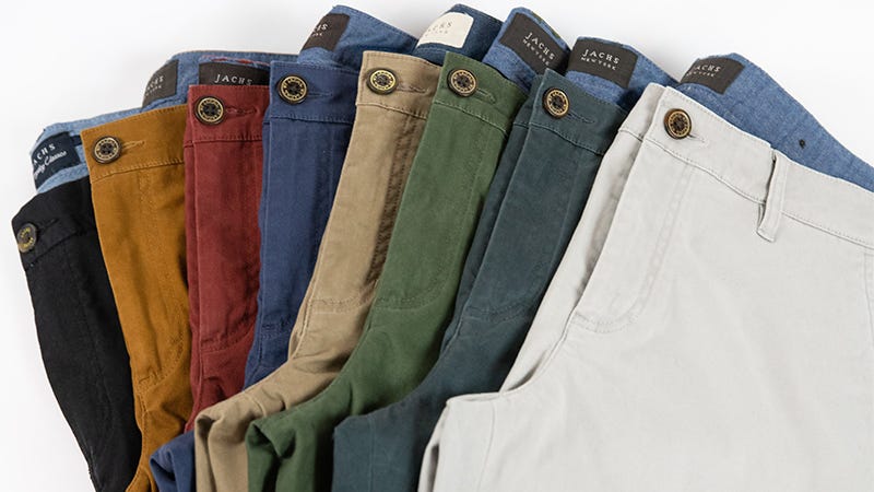 Illustration for article titled Step Into A Pair Of Soft, Comfortable Chinos From Jachs For Just $44 (50% Off)