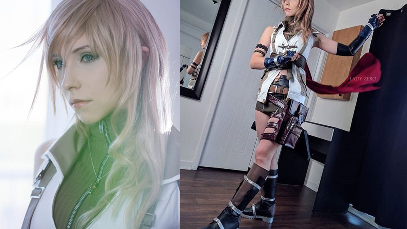 Cosplayer Becomes Final Fantasy XIII's Lightning