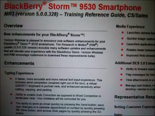Illustration for article titled Blackberry Storm OS 5.0 Update Coming Tomorrow