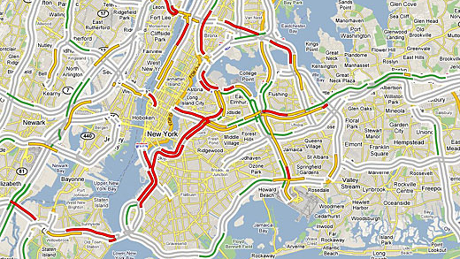google maps traffic bay area