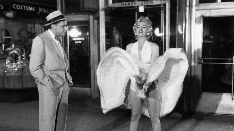 Illustration for article titled Rediscovered Marilyn Monroe footage reminds us dudes have always been kind of gross