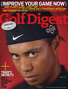 Illustration for article titled The Smutty Innuendo Of Tiger Woods's Golf Digest Columns
