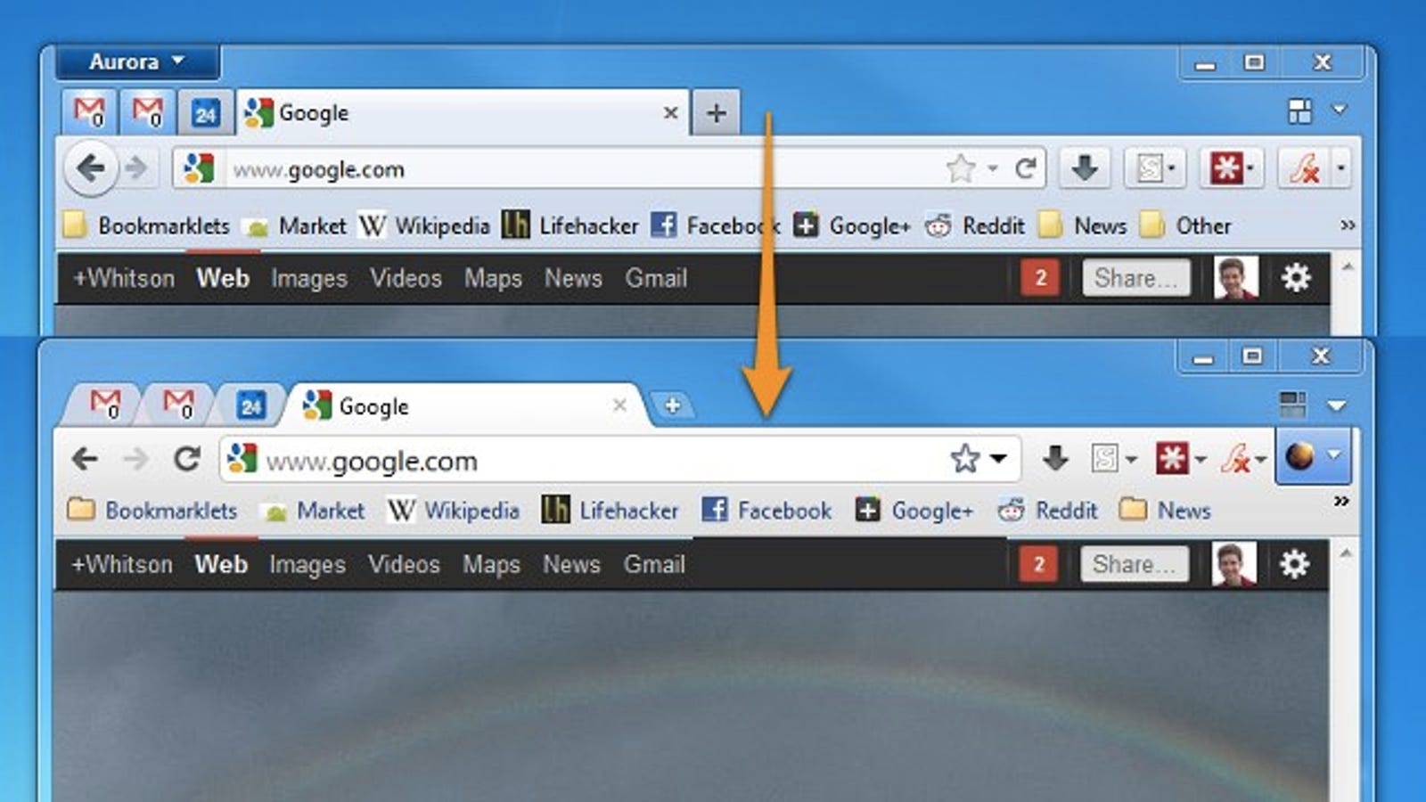 How to make firefox look and feel more like chrome